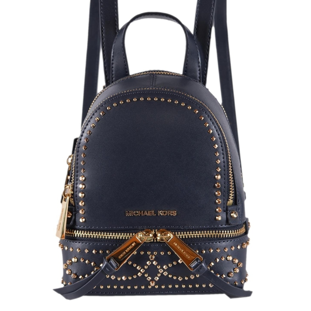 Rhea mini perforated on sale leather backpack