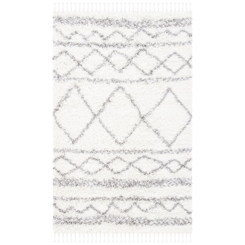 SAFAVIEH Pro Lux Shag Dottie Moroccan Tassel 2.4-inch Thick