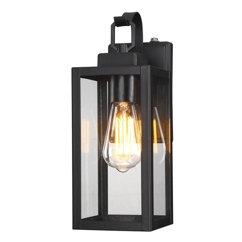 Dusk to Dawn Waterproof Wall Sconce Light Fixture for Porch - 5"x6.66"x13.74"