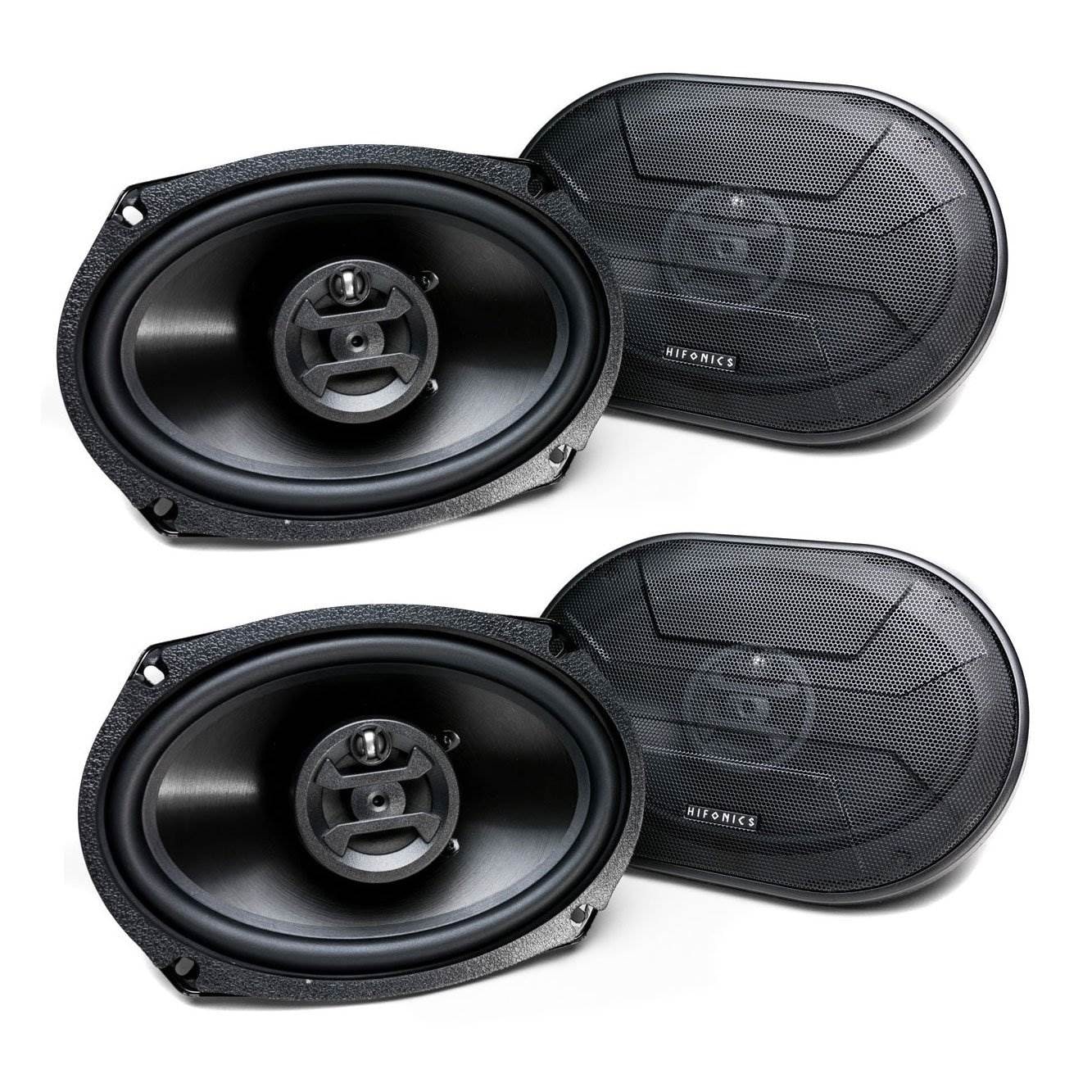 Hifonics Zeus 800 Watt 6 x 9 Inch 3 Way Car Audio ...