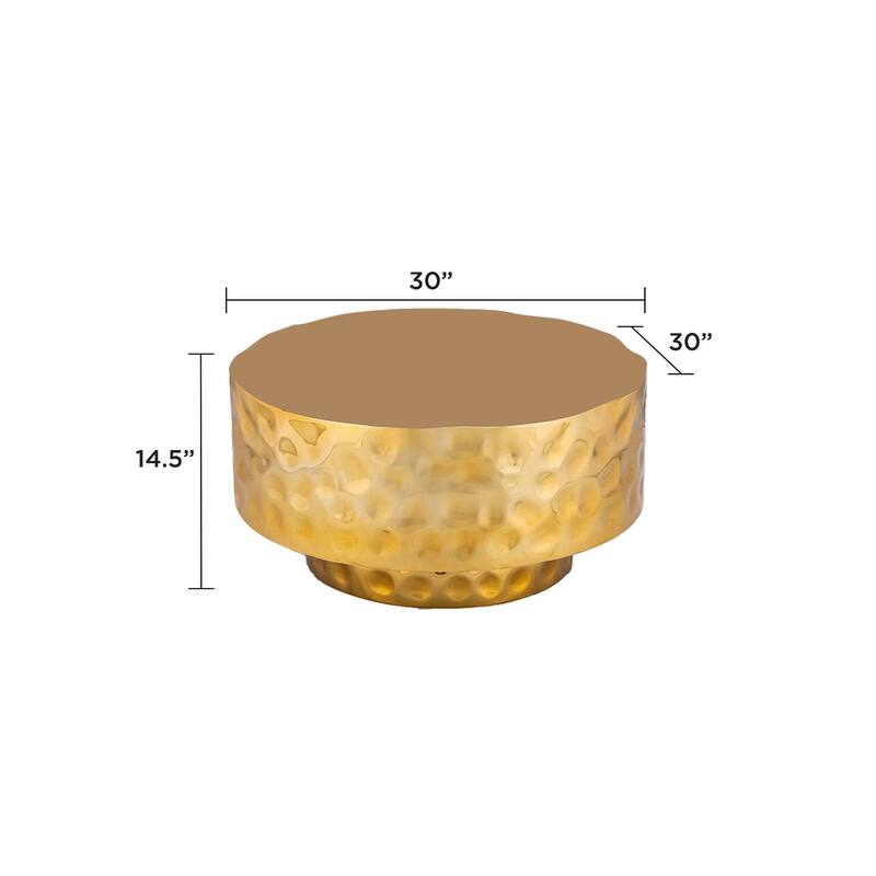 CT-90-25-30 Coffee Tables in Gold, Silver and Copper - RR TABLES