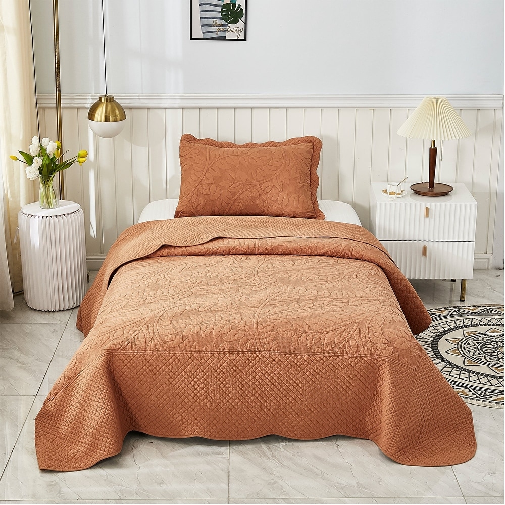 Orange Cotton Quilts and Bedspreads - Bed Bath & Beyond