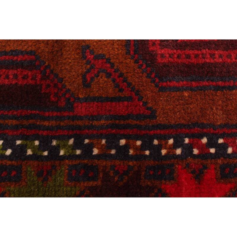 ECARPETGALLERY Hand-knotted Teimani Brown Wool Rug - 2'10 x 4'10