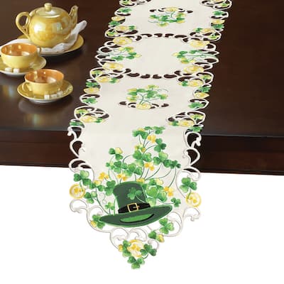 St. Patrick's Leprechaun Hat Table Linens
