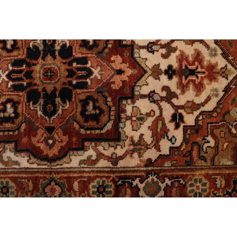 ECARPETGALLERY Hand-knotted Jules Sultane Cream Wool Rug - 2'6 x 10'0