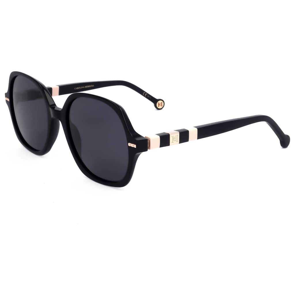 Carolina Herrera Woman 55mm Black Nude Sunglasses HER0106-S-KDX-55