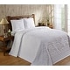 preview thumbnail 2 of 5, Better Trends All Season Chenille Bedspread w/Sham Set 100% Cotton Soft Lightweight Medallion Design Coverlet Trevor Collection