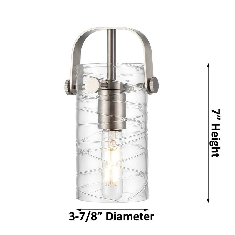 Innovations Lighting 423-1W-5-5 Pilaster II Cylinder Sconce Pilaster
