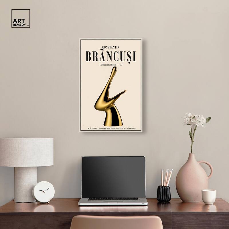 Bird in Space Sculpture Canvas by Art Remedy