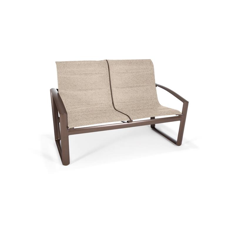 Icon Padded Sling High Back Loveseat