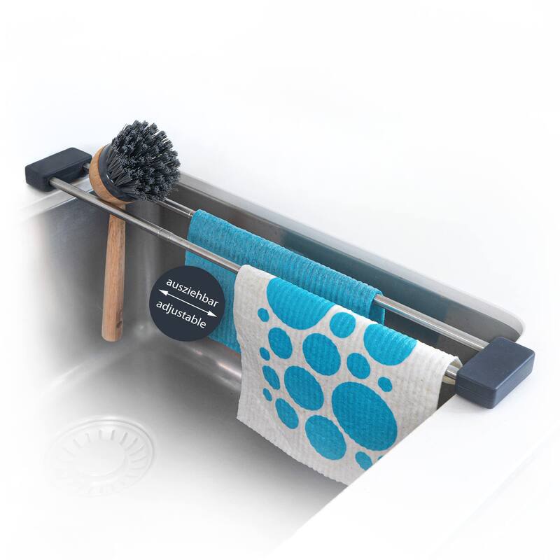 Sanni Shoo drip line Multifunctional Kitchen Drainer and Cloth Rail