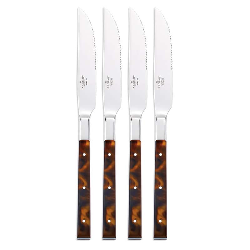 Argent Orfèvres™ St. Laurent - 4 Piece Steak Knife Set, Flatware