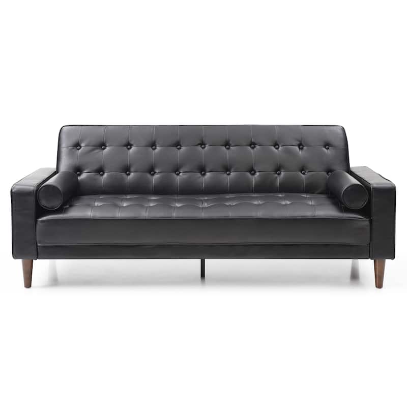 Andrews Faux Leather Sofa Bed