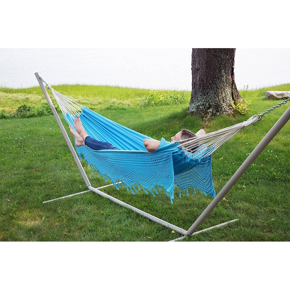 Bedroom hammock with stand sale
