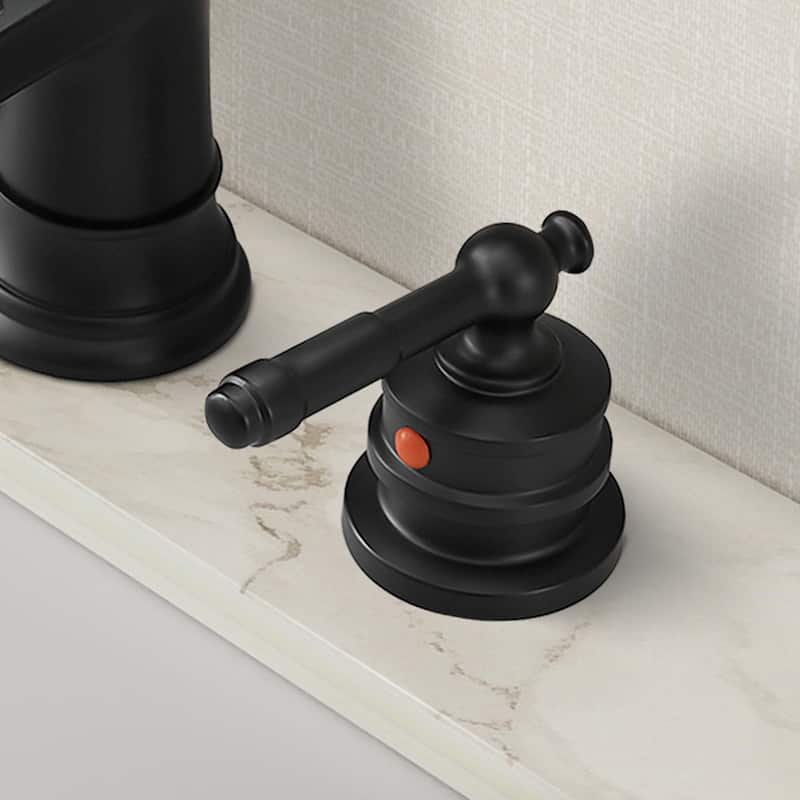 Topcraft Two Handle Waterfall Bathroom Faucet with Pop-Up Drainer