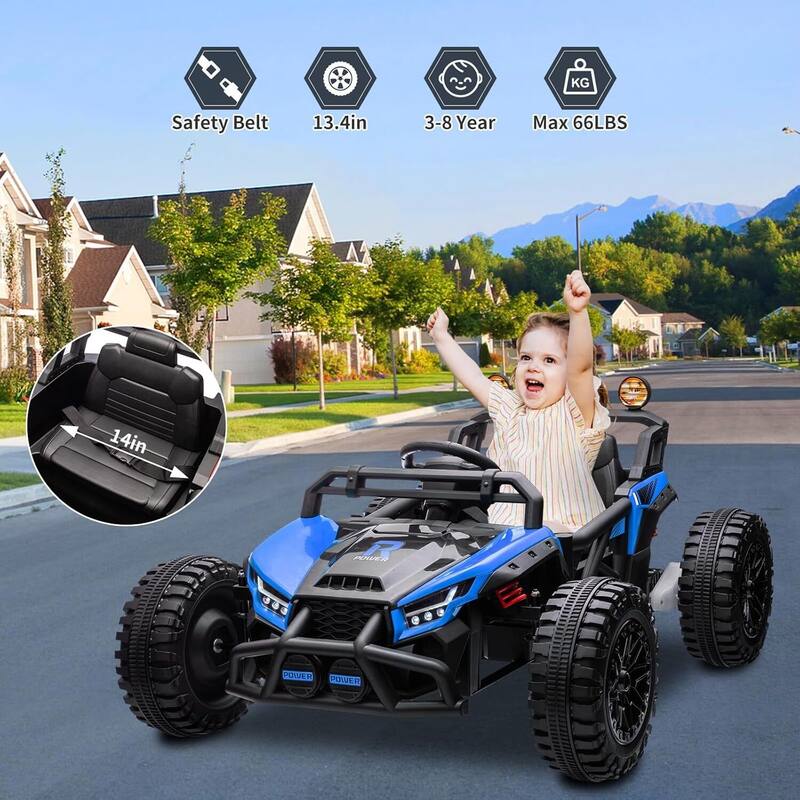 24v Kids Ride on UTV Electric Off-Road Car Toy with Remote Control for Kids Best Gifts