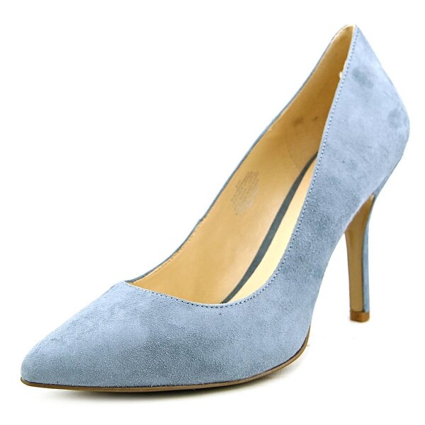 Nine West Shimmer Women W Pointed Toe Suede Heels