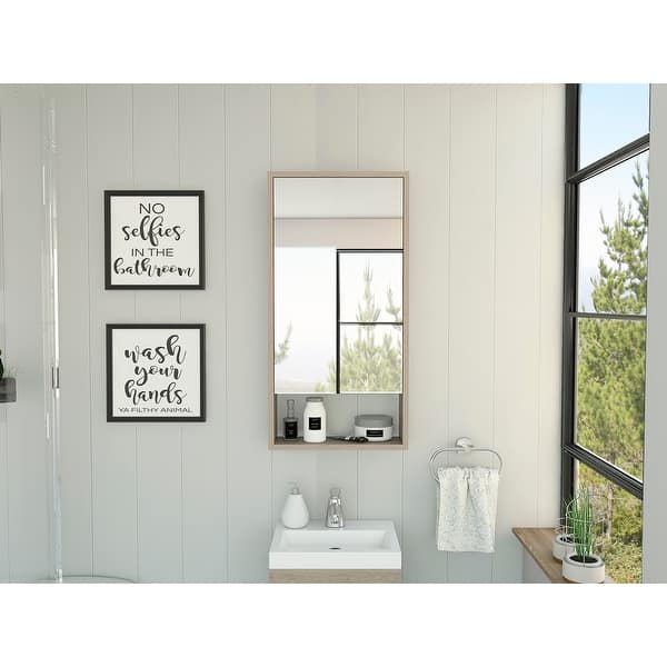 Shop Tuhome Mariana Medicine Cabinet Overstock 31882849