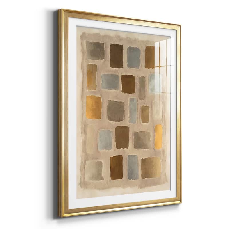 Sand Shaped II Premium Framed Print - Ready to Hang