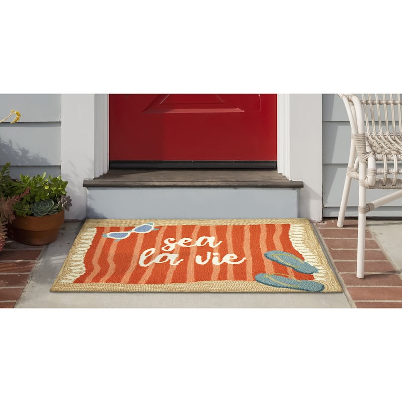 Liora Manne Frontporch Sea La Vie Indoor/Outdoor Rug