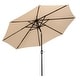 preview thumbnail 113 of 142, Holme 9-foot Steel Market Patio Umbrella with Tilt-and-Crank