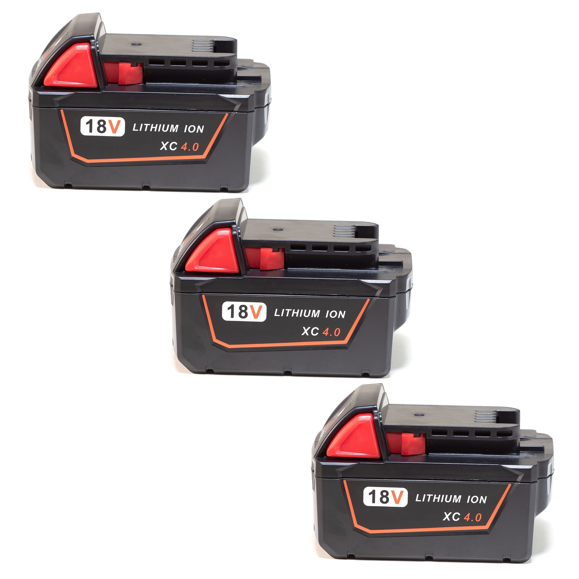 Shop Replacement Battery For Milwaukee M18 Xc Power Tools 48 11 1840 4000mah 18v Li Ion 3 Pack Overstock 24255017
