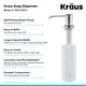 preview thumbnail 49 of 65, Kraus Kitchen Soap Dispenser