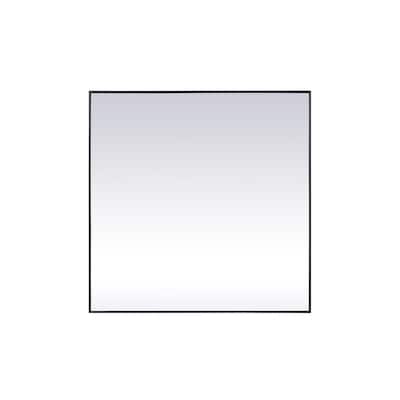Indigo Home Metal Frame Square Mirror 48 inch