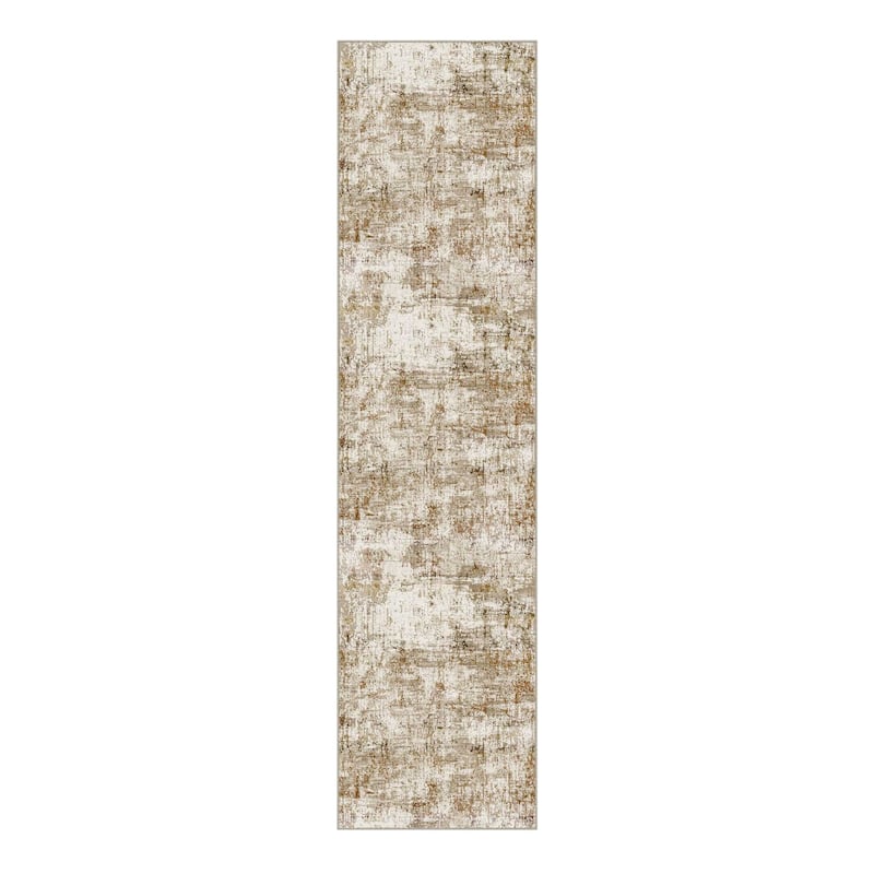 HomeRoots Abstract Modern Rectangle Area Rug