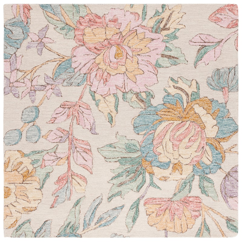 SAFAVIEH Handmade Jardin Gaetane Country Wool Rug