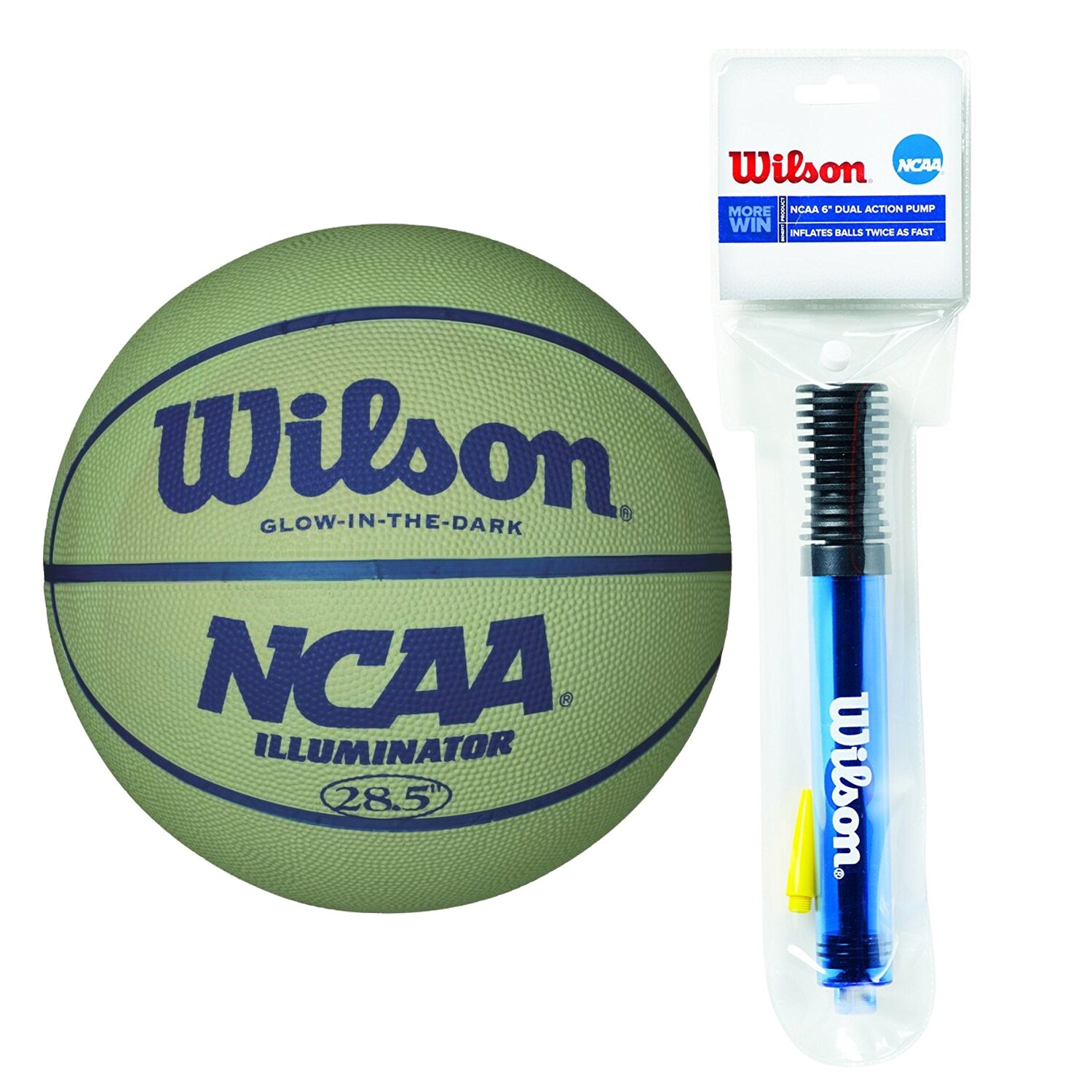 Shop Wilson 28 5 Ncaa Illuminator Glow In The Dark Basketball