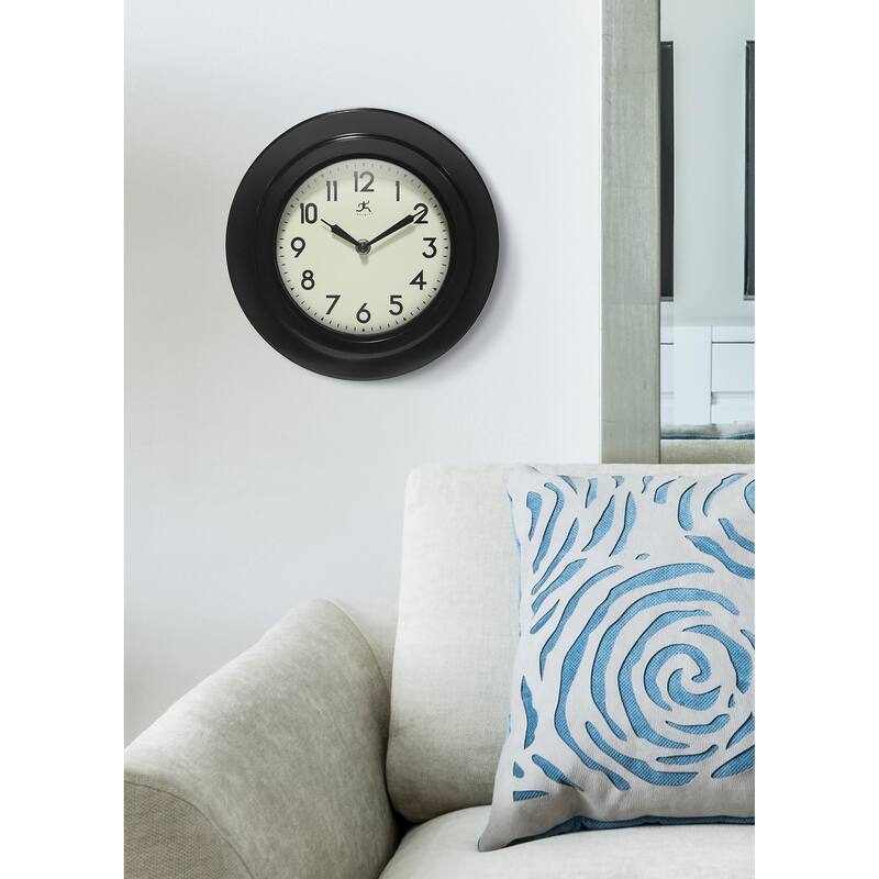 Retro Escape 9.75" Wall Clock - 9.75 in.