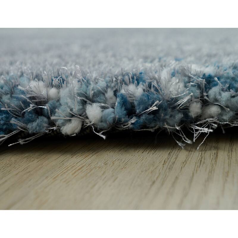 Lisbon Collection Hand Woven Mixed Color Thick Area Rug