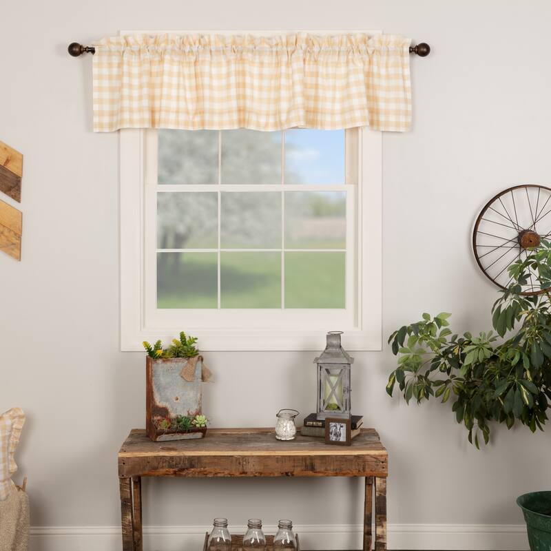 Annie Buffalo Check Valance