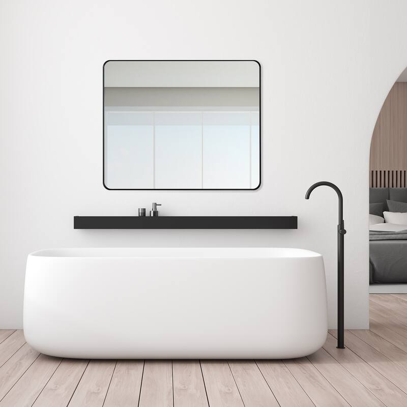 Altair Nettuno Bathroom/Vanity Aluminum Framed Wall Mirror