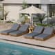 Option Teak+Dark Gray+4 Piece