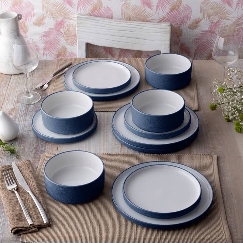 Noritake Colortex Stone Set Of 4 Stax Salad Plates, 7-1/2"