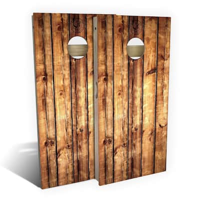 Rustic Pallet Outdoor Cornhole Board Set