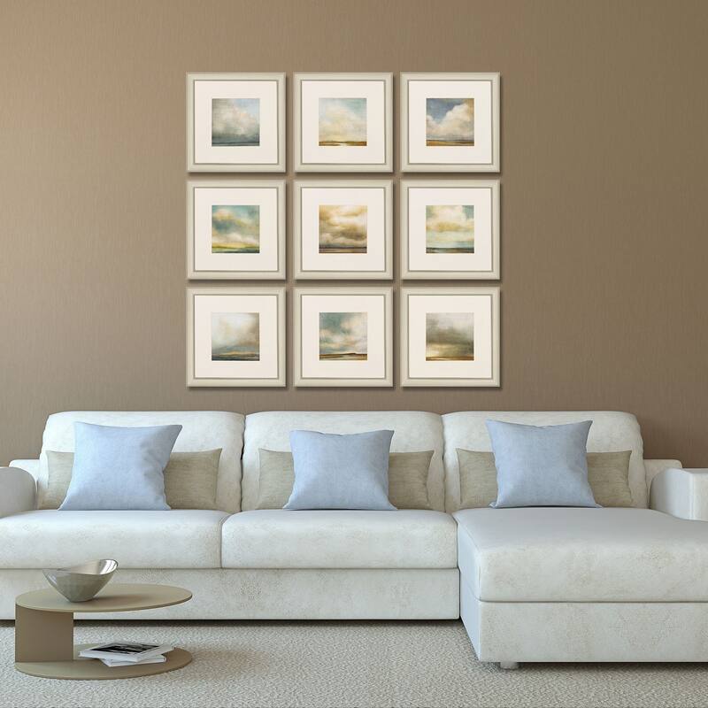 Atmosphere S/9 Framed Art Under glass