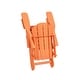 preview thumbnail 14 of 129, POLYTRENDS Laguna All Weather Poly Outdoor Adirondack Chair - Foldable (Set of 2)