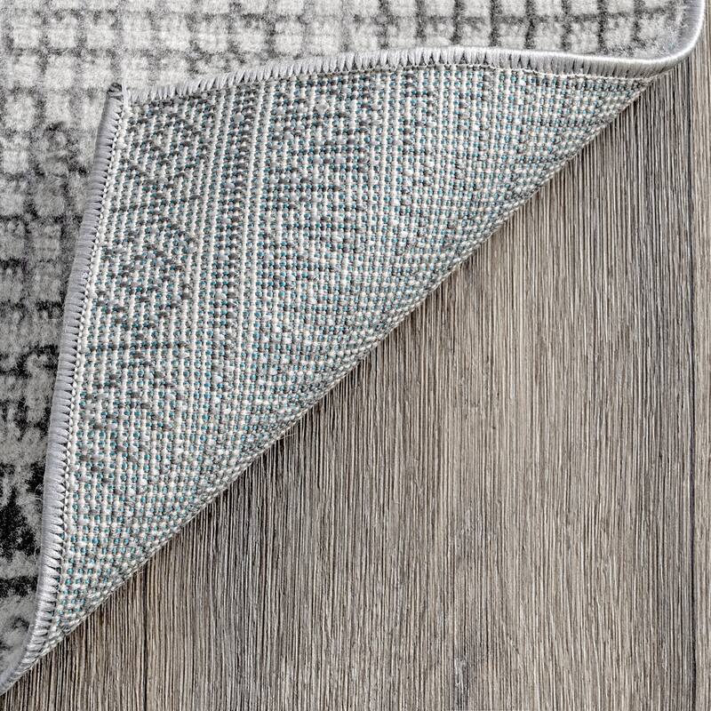 Nuloom Mosaic Tribal Stripes Solid Area Rug
