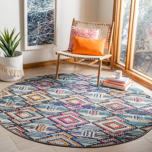 SAFAVIEH Madison Ramije Boho Diamond Tribal Rug - On Sale - Bed Bath ...
