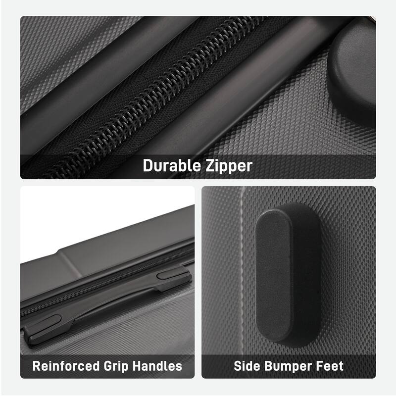 Hardshell Luggage Sets 4 pcs + Bag Spinner Suitcase with TSA Lock Lightweight-16IN 20IN 24IN 28IN Luggages