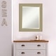 preview thumbnail 24 of 36, Beveled Bathroom Wall Mirror - Mosaic Gold Frame