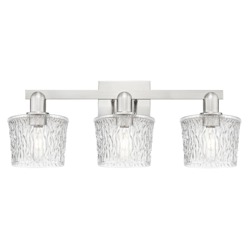 Innovations Lighting 716-3W-11-26 Niagara Vanity Niagara 3 Light 26" - Brushed Satin Nickel / Clear