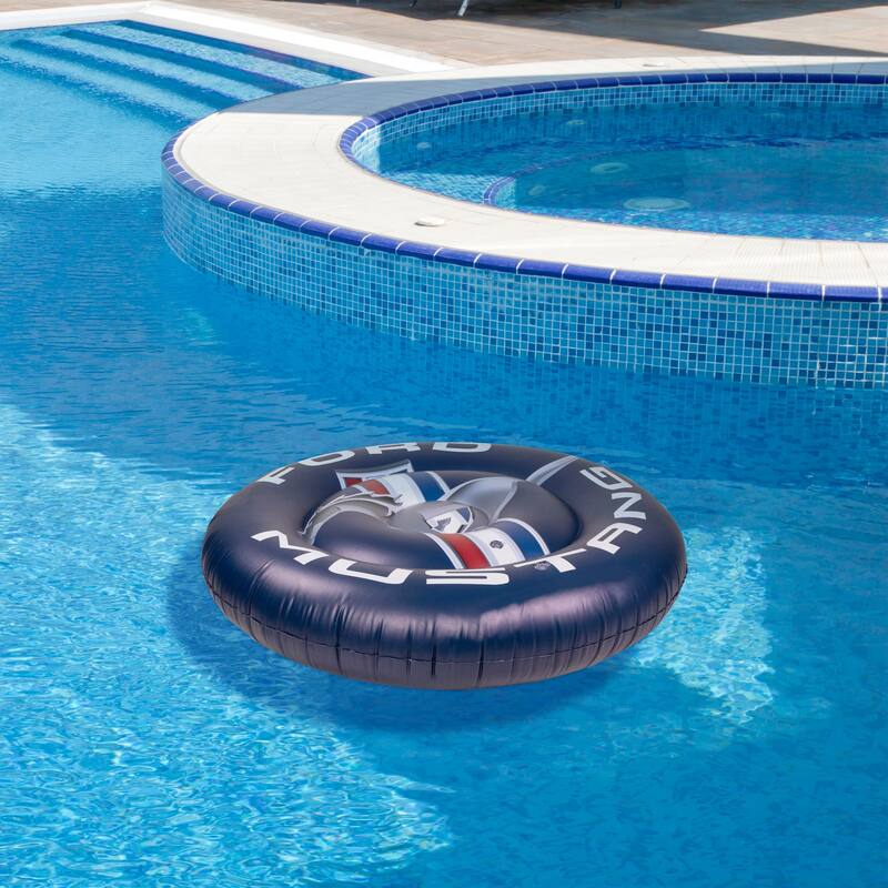 Inflatable Ford Mustang Round Pool Float - 46"
