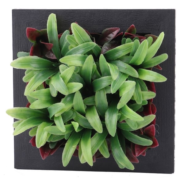 Shop Home Bedroom Plastic Square Wall Hanging Artificial Grass