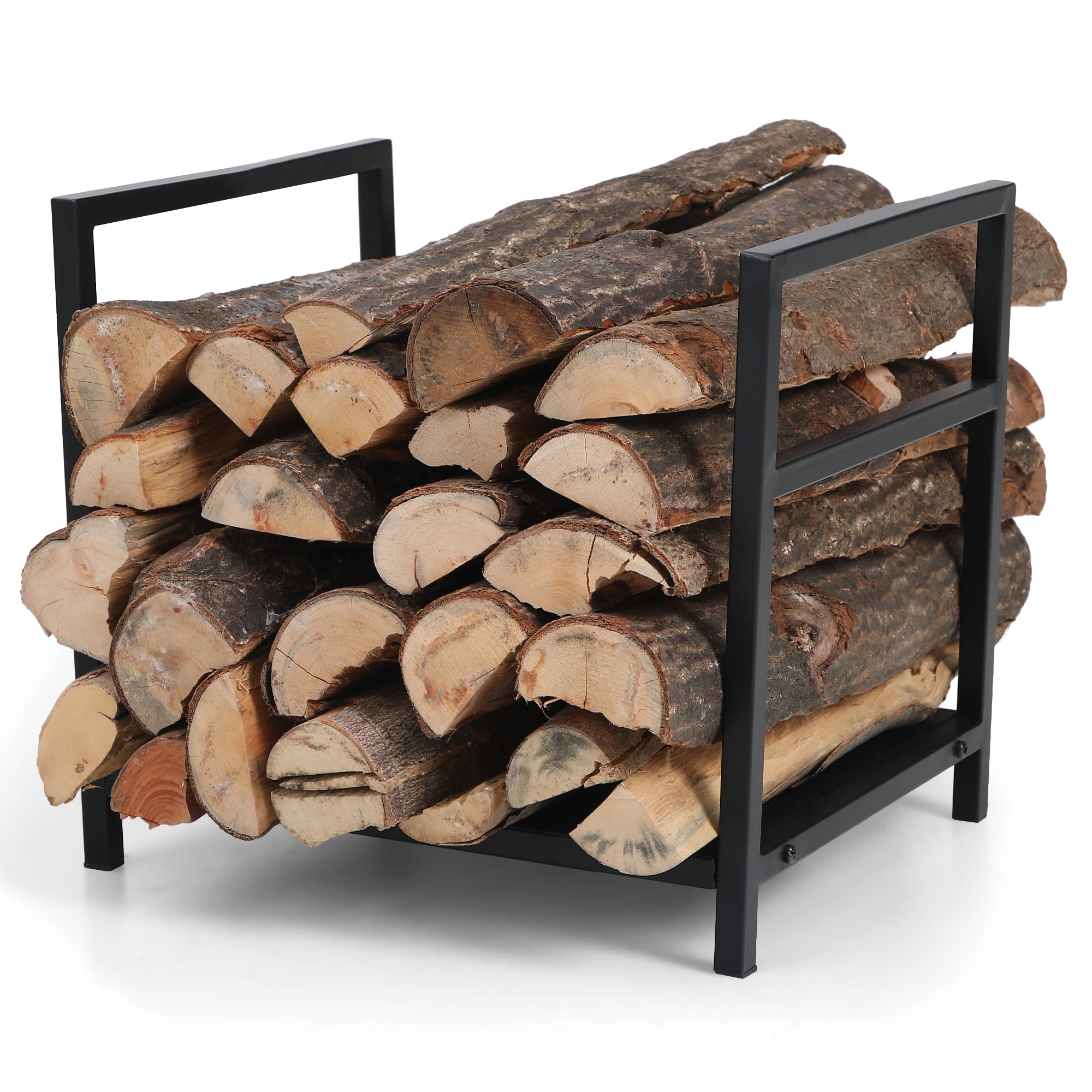 Small outdoor deals wood rack