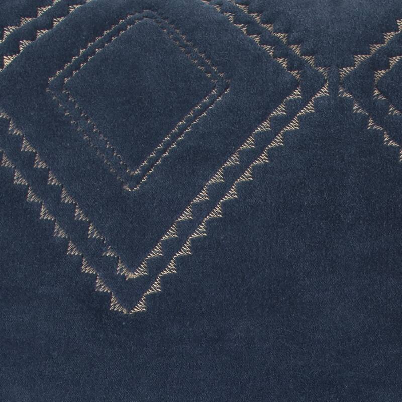 Auden Indigo Cotton Embroidered Sham