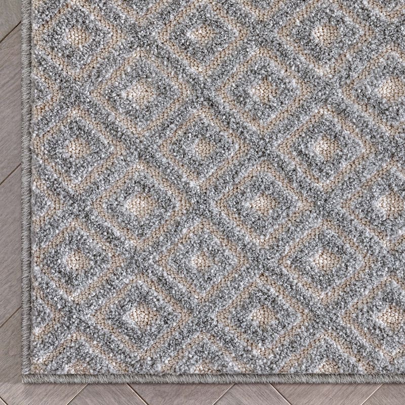Custom Size Runner Malaga Pia Tribal Diamond Hallway Stair Rug